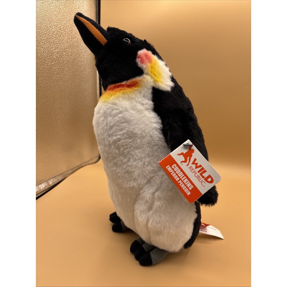 Cuddlekins Emperor Penguin 12 Inch Animal Plush Figure NEW With Tags